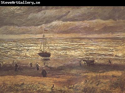 Vincent Van Gogh Beach at Scheveningen in Stormy Weather (nn04)